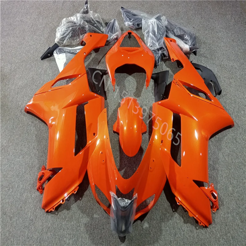 

Hot sales fairing for Kawasaki Injection molding ZX6R 07 08 ZX6R 2007 2008 ZX6R 07- 08 orange black Motorcycle fairing