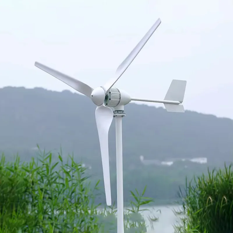 Roof Top Wind Turbine Ventilator 1kW 3kW Custom Voltage Free Energy Power off Grid System for Home Use Power Generation