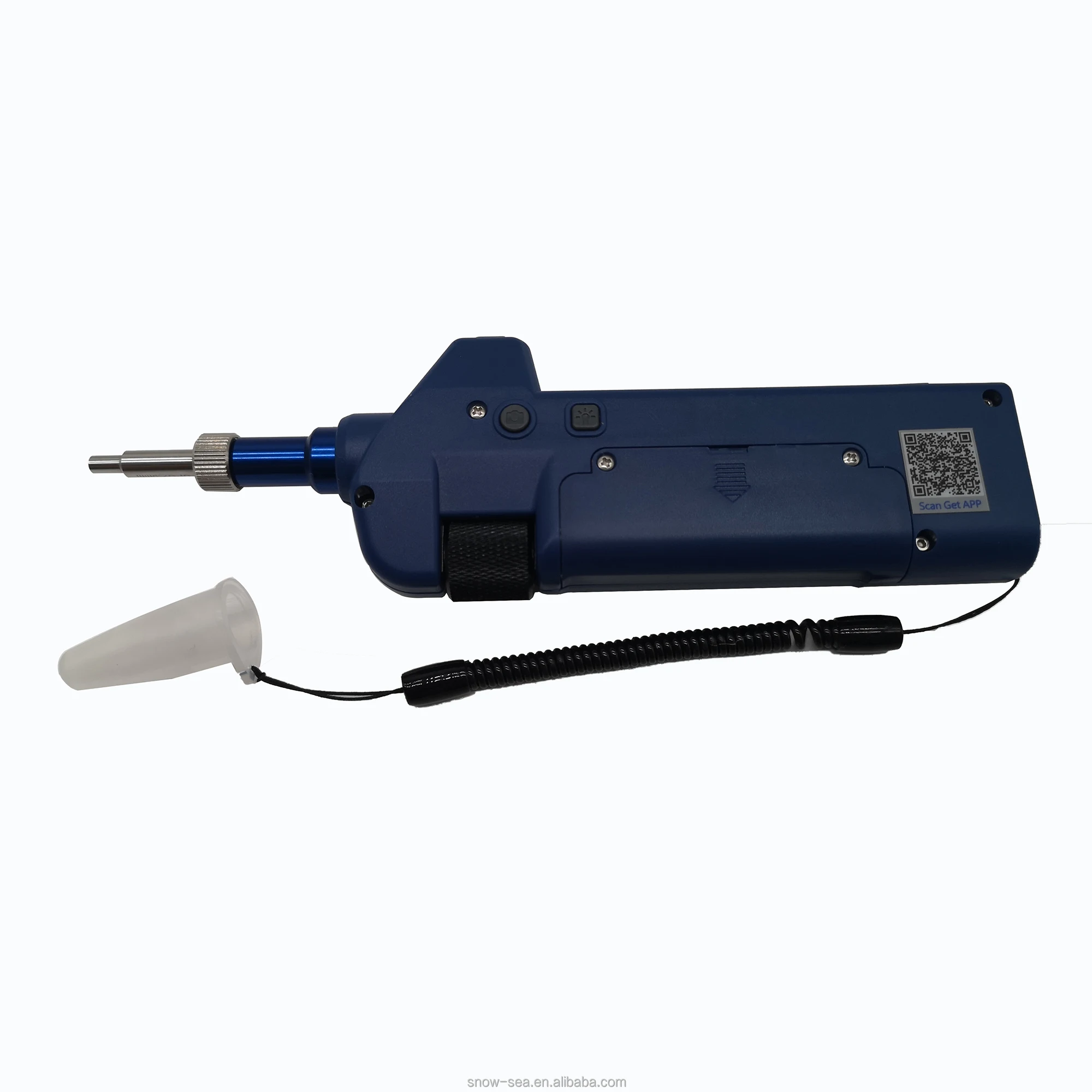 

Handheld Fiber Optic Endface Inspection Microscope with Wi-Fi Function