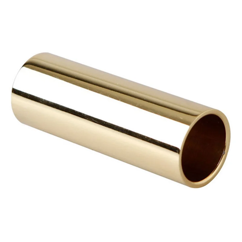 Deslizador deslizante de guitarra de Metal de acero inoxidable, nudillo de dedo, diapositivas de cuerda, tono para accesorios de instrumentos de cuerda de guitarra-B60B