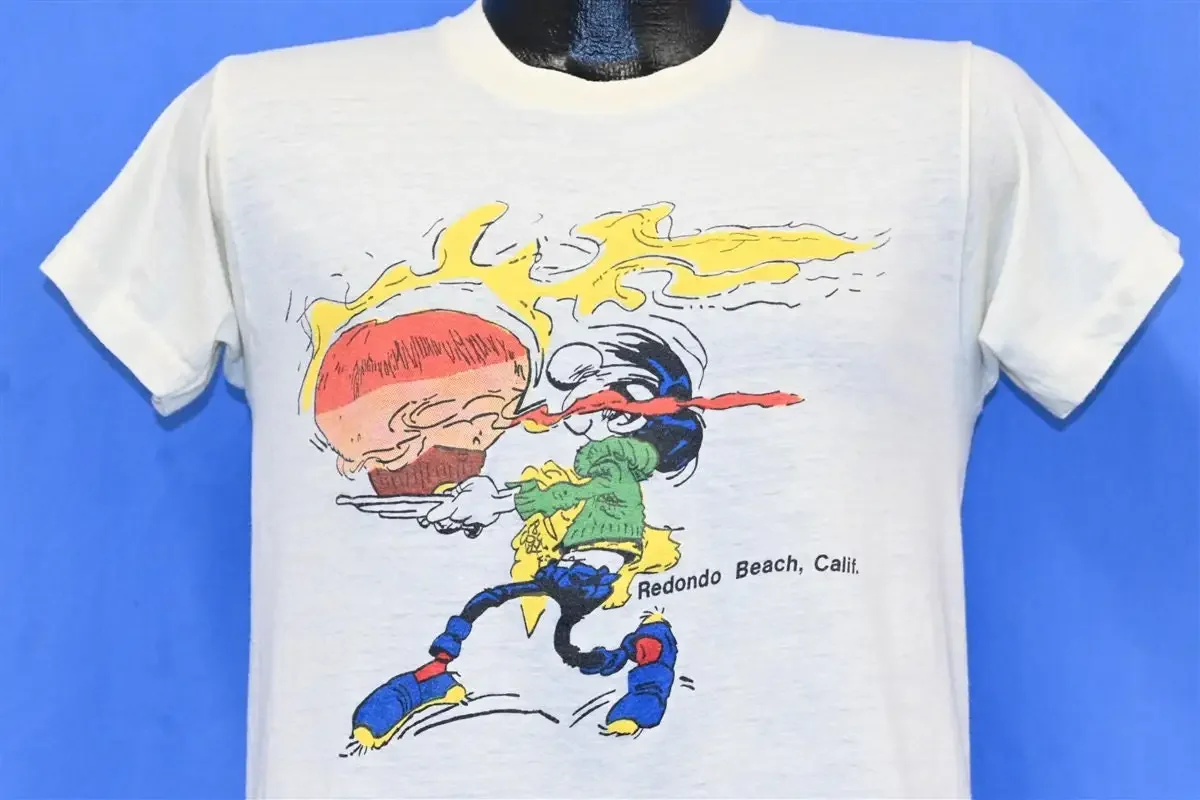 80s Gino s Pastry Shop Redondo Beach California Local Business T Shirt Small