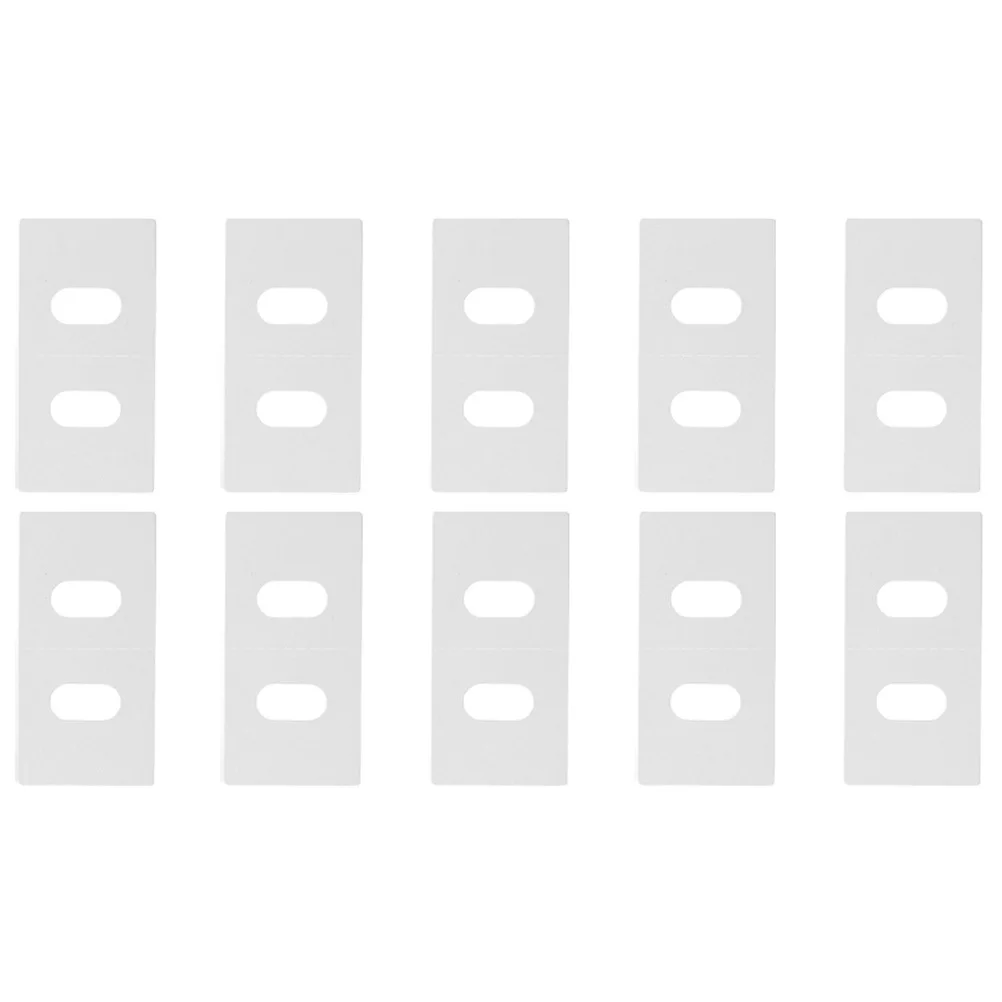 

10pcs Curtain Repair Tabs Replacement Slats For Vertical Blinds Pet Fixer Panels Blind Repair Accessory Vertical Blinds