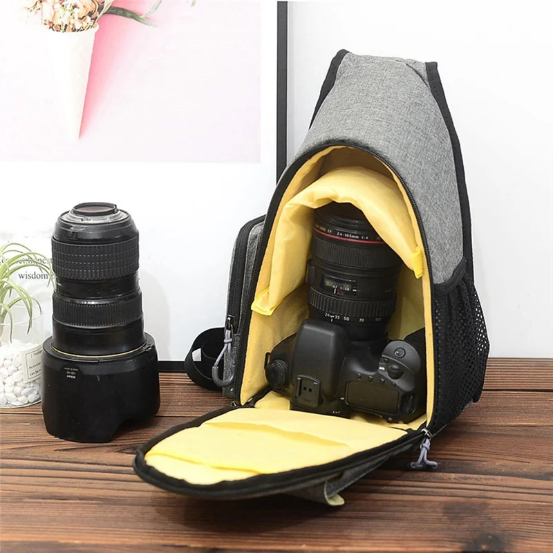 

Хорошо изготовленный водонепроницаемый рюкзак для фотоаппарата Sony Alpha A6500, A6300, A6000, A9, A7C, A74, A7S, A7R, дорожный чехол для фотосессии, серый