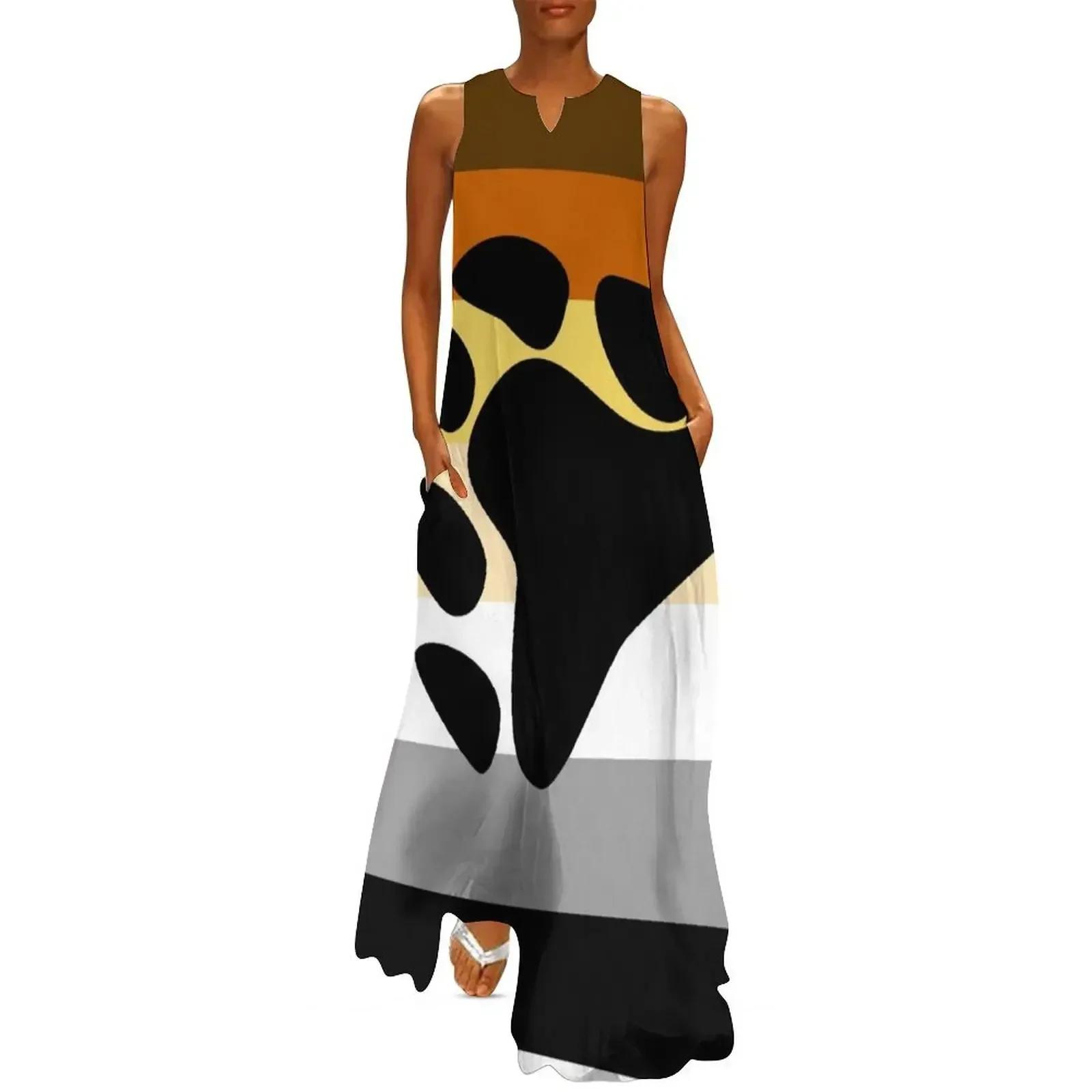 

Bear Pride Flag Long Dress Women's dress wedding dresses for parties Woman clothing dress women summer 2025