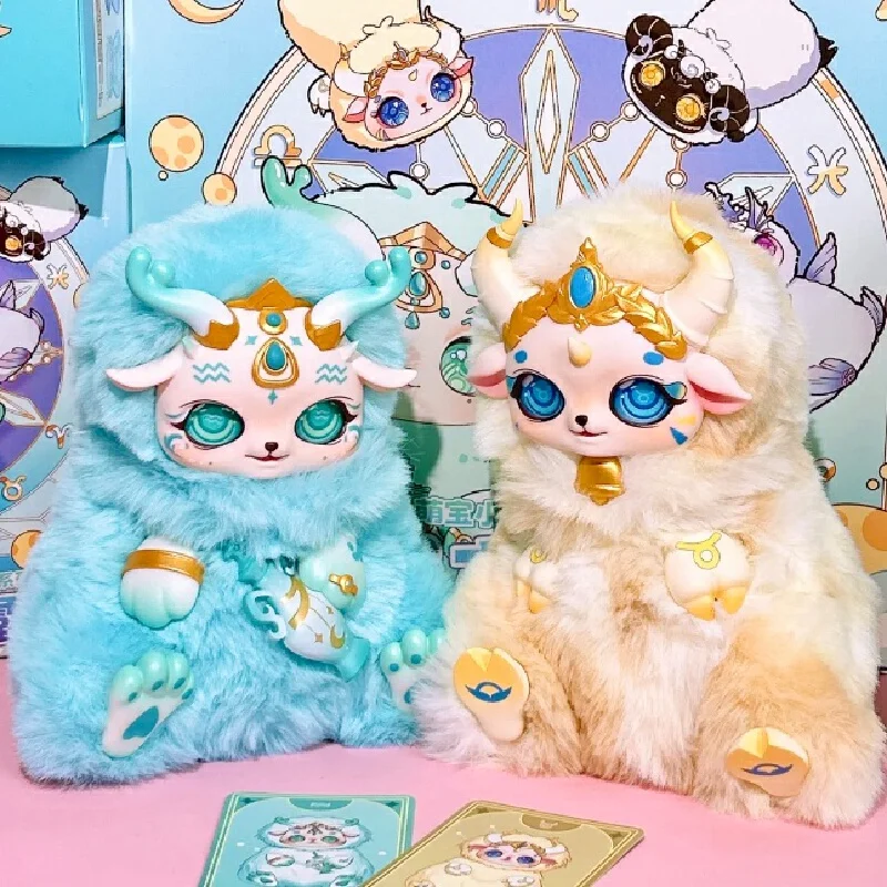 Mobostar Twelve Constellations Forest Secret Language Morning Dew Series Blind Box Trendy Play Fashion Doll Model Ornament Toy