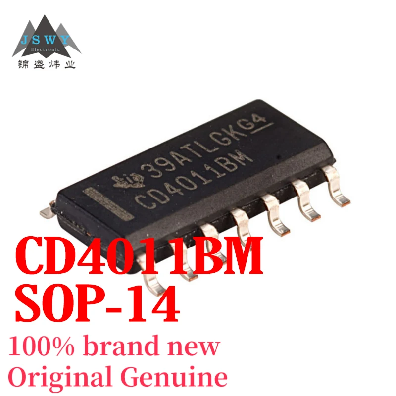(10/50 قطعة) CD4011BM CD4011 SOP-14 رقاقة المنطق ، منتج أصلي جديد تمامًا ، شحن مجاني #2