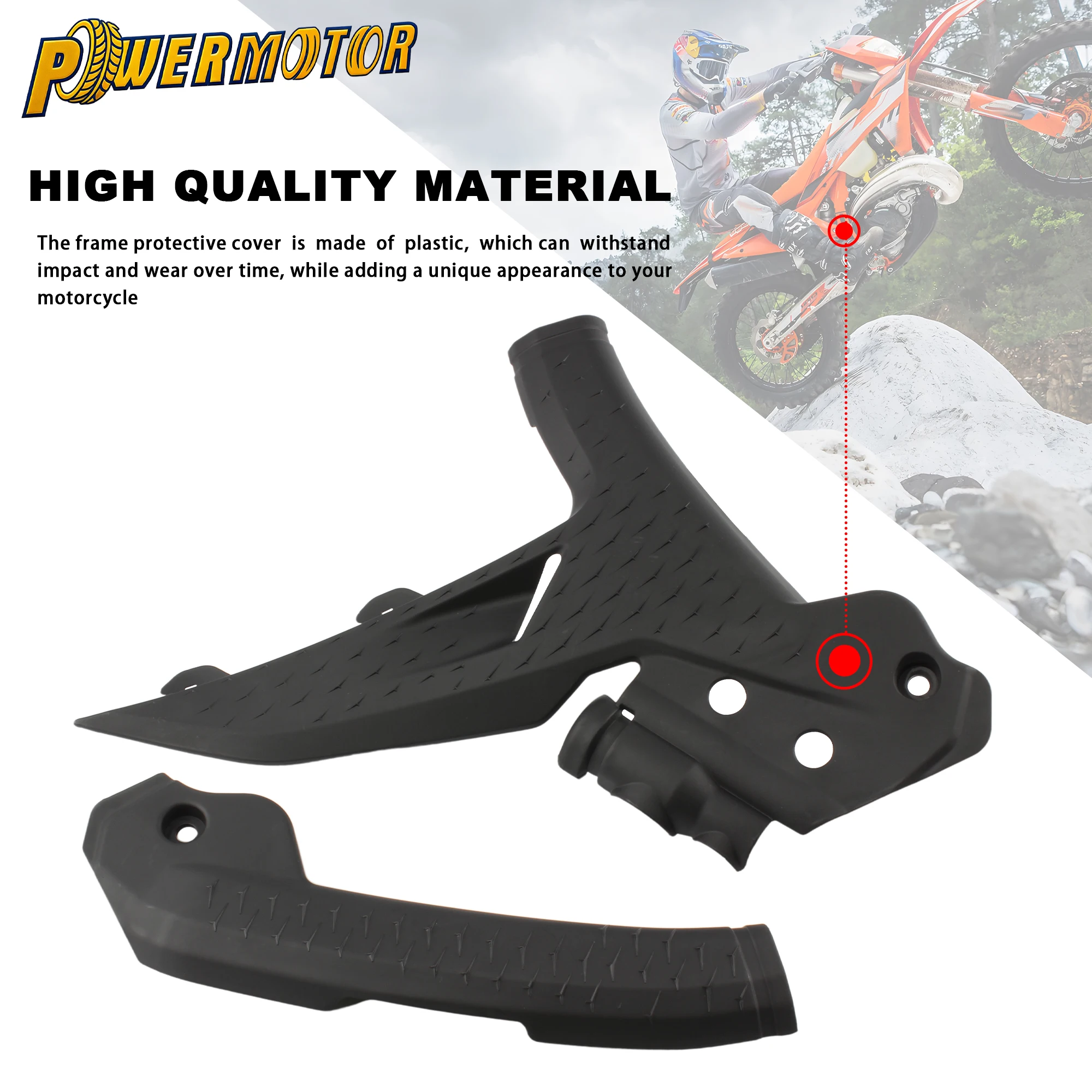

For KTM 450 XC Motorcycle Frame Protective Cover SX XCF SXF 125 250 300 350 400 2023-2024 Dirt Bike EXC EXCF XCW 125-500 Enduro