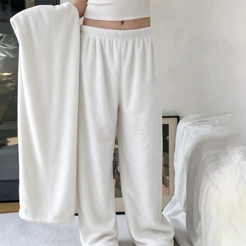 My Melody Tea Party Heart All Over Print Pajama Pants Women Flannel Wide Leg Trousers Cute Sanrio Kawaii Casual Home Lounge Wear