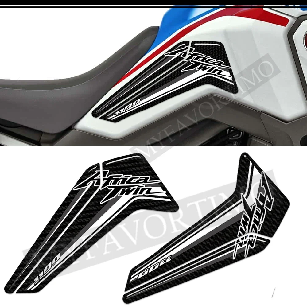 

For Honda AFRICA TWIN CRF1100 CRF 1100 L ADVENTURE SPORT Stickers Decal Kit Tank Pad AfricaTwin Protector 2019 2020 2021