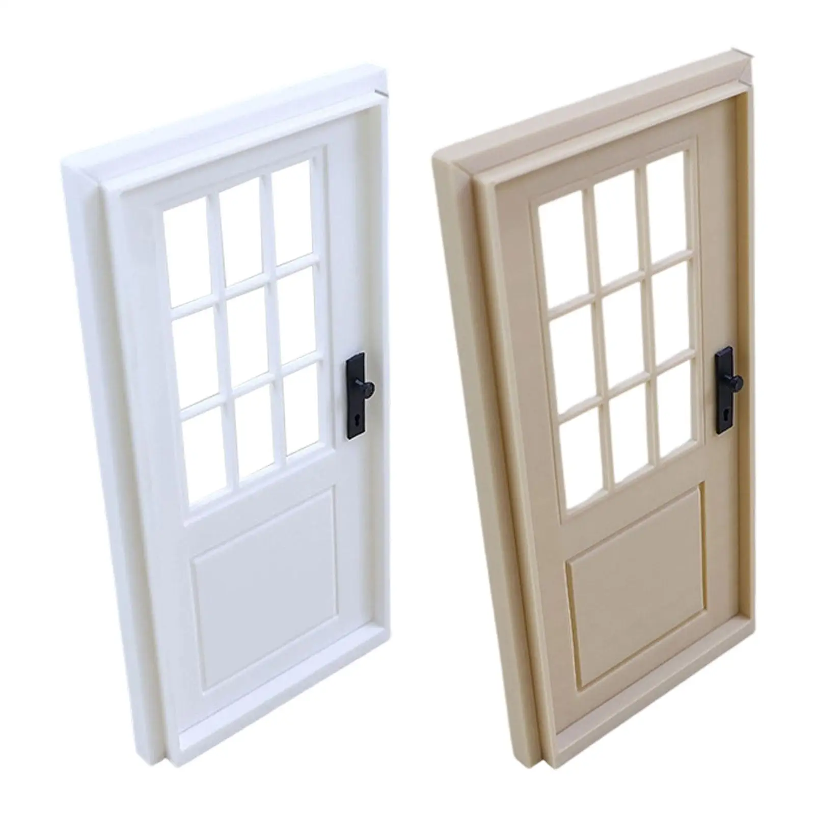 1:12 poppenhuurdeur, miniatuur poppenhuismeubilair, collectie fotografie rekwisieten