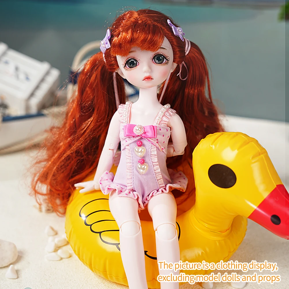 DBS clothes Suitable swimsuit for 1/6 BJD girls gift only clothes not include the doll