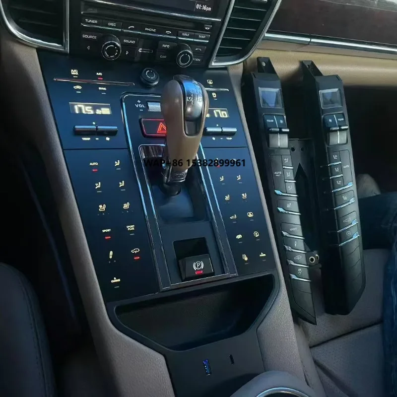 New for Panamera 2010-2016 Multifunctional Internal Display Control Panel Center Console for Retrofit/Upgrade