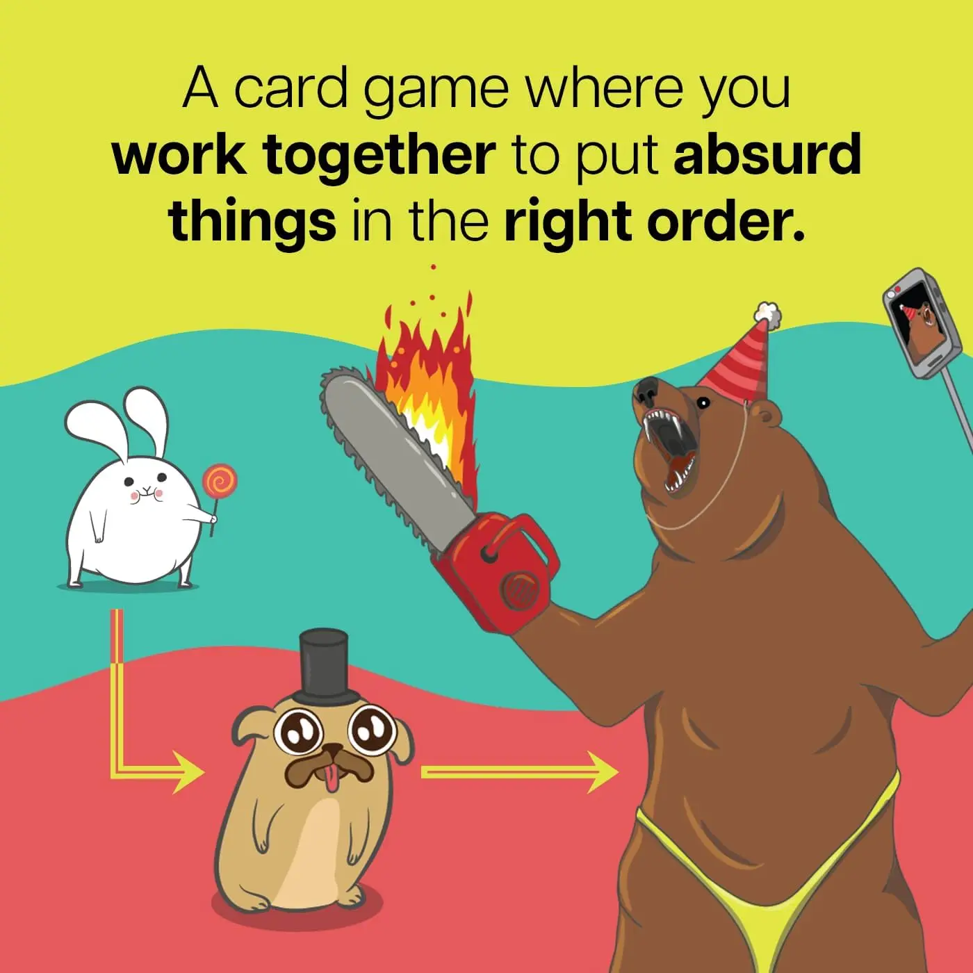 That Escalated Quickly by Exploding Kittens | Hilarious Fun for Game Night with 160 Cards for Exciting Gameplay | 2-8 Players