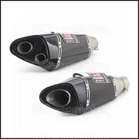51mm 60mm Universal Motorcycle Yoshimura R11 Exhaust Muffler Pipe Escape Moto For R1 MT09 Ninja250 Ninja400 Z900 Z1000 CBR1000RR