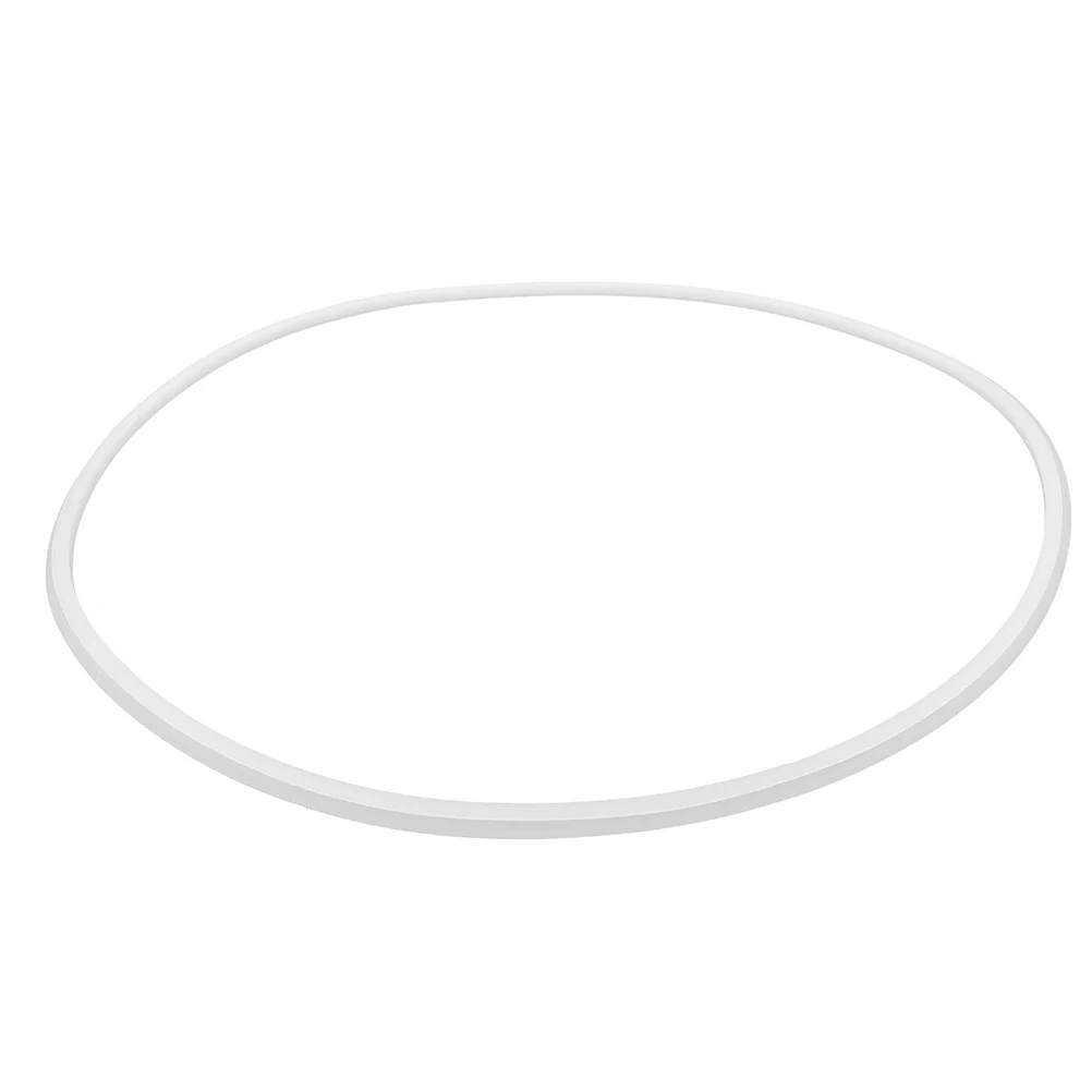 

White Rubber Floor Protector Ring For Bar Stool Base Durable Non-Slip Round Chair Leg Guards Protection For Wood Floors Bar