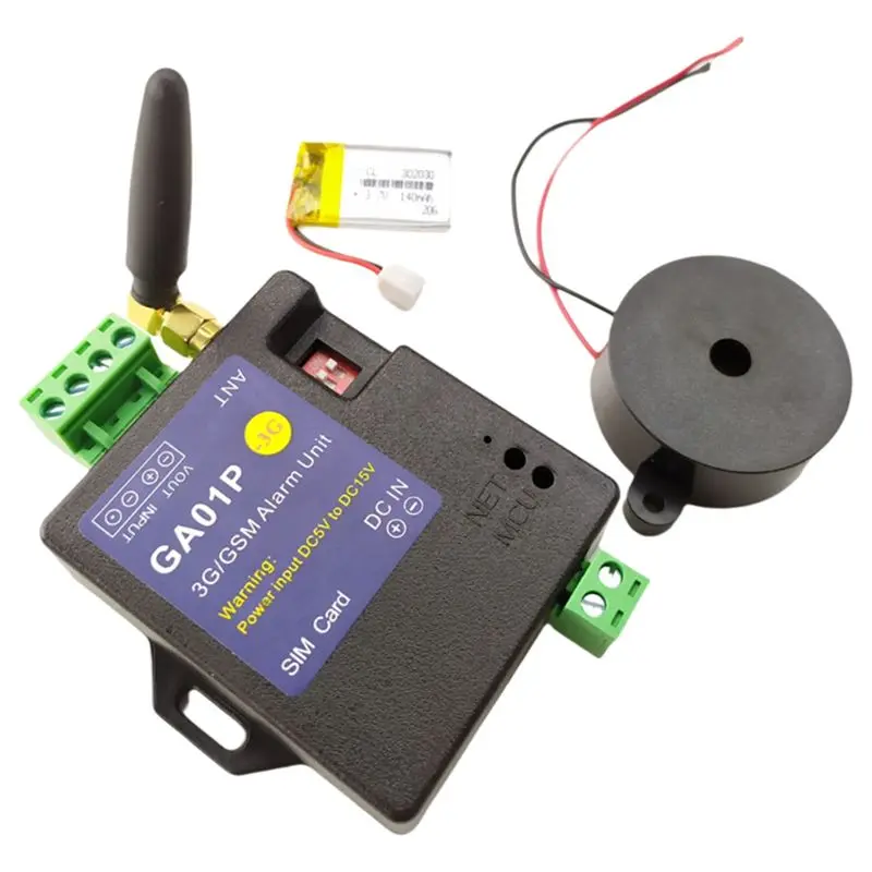 [LXYA68Z!] GA01P 3G/GSM Alarm System SMS Phone Alarm For GA01P 3G/GSM Alarm System For Single Input, Mobile Phone Remote Control
