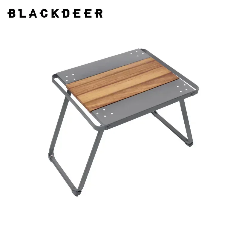 BLACKDEER Frontier Folding Table Outdoor Camping Table Aluminum Alloy Portable Picnic Fishing Beer Table Lightweight Oxidize