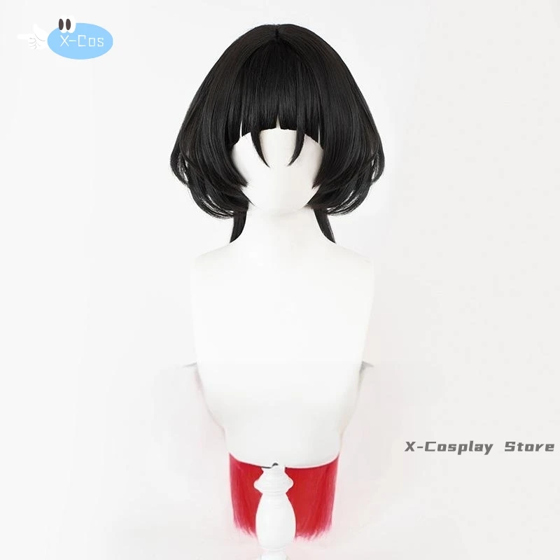 ZZZ جين دو شعر مستعار تأثيري مقاومة للحرارة الاصطناعية الشعر لعبة Zenless منطقة صفر النساء هالوين حفلة كرنفال تأثيري الدعائم