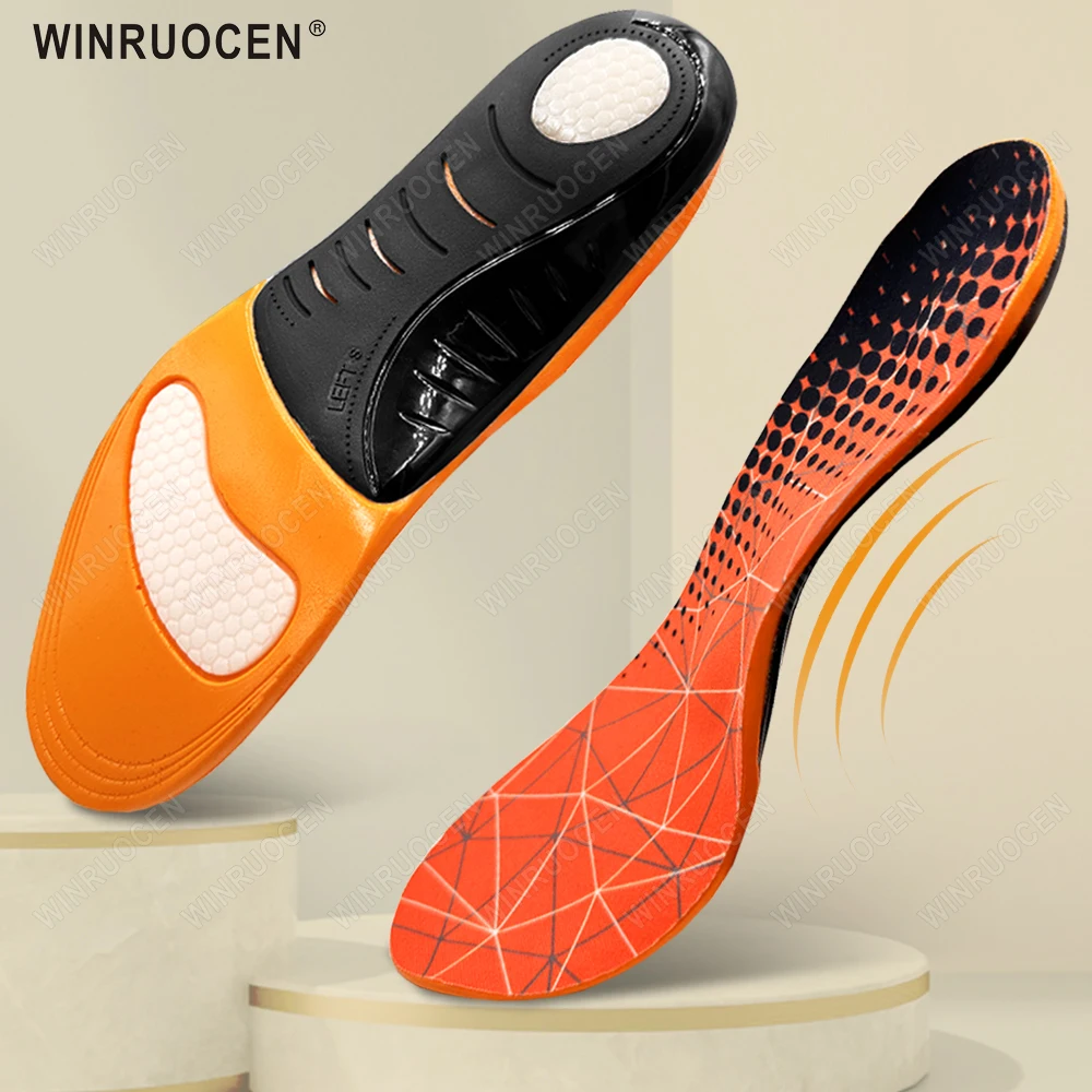 

NEW Advanced Upgrade Orthopedic Health Sole Pad 3D Arch Support Flat Feet Plantar Fasciitis Care Pain Women Men Insoles