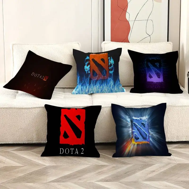 Hot Game D-Dota 2 Cushion Cover Pillow Cover Decor Pillowcase Printed Cushion Case For Couch