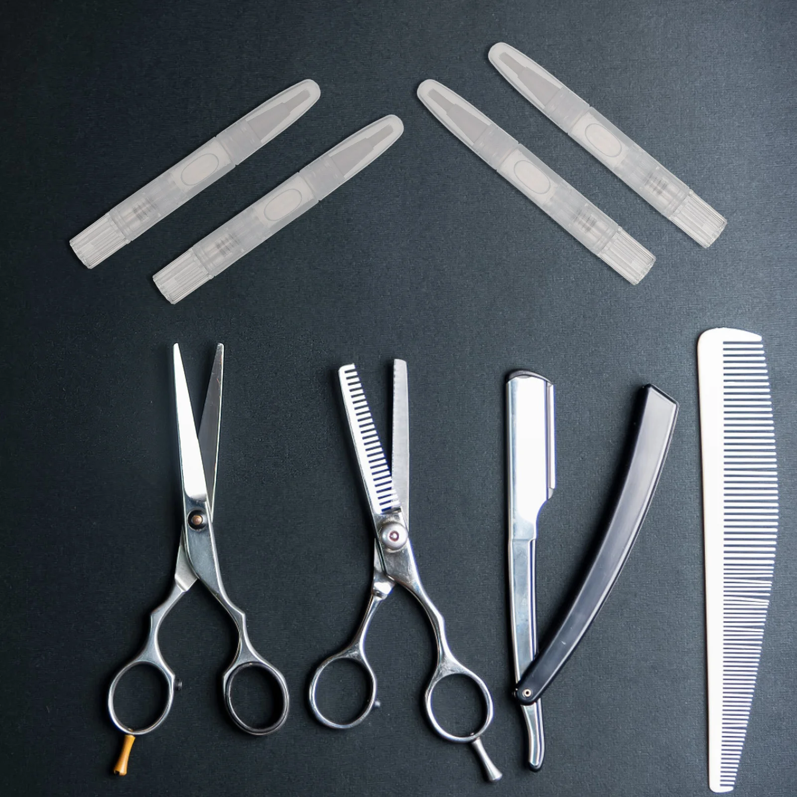 

10Pcs Hair Clipper Oil Lubricating Blade Scissors Grooming Trimmer Caring Electric Shaver Maintenance Lubricant Barber
