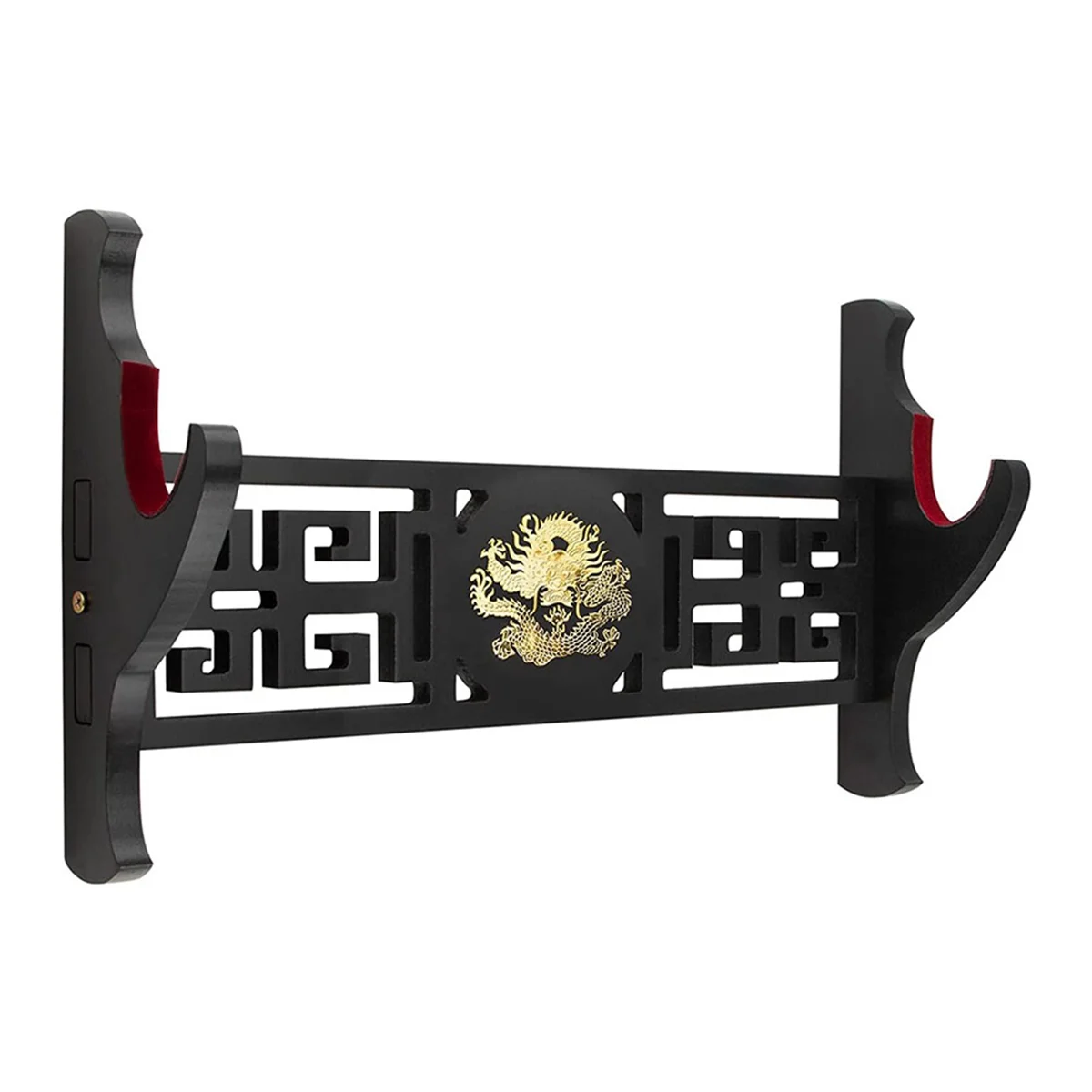 B23B Legendary Creatures Sword Wall Mount Hook Katana Holder Display Hanger for Tanto Samurai Lightsaber Weapon Stand,1 Tier