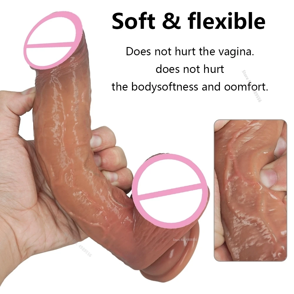 Sexual Penis for Women Dildo Woman Realistic Dildos and Sex Articles Adult Sex Toys Dildlo Women Silicone Huge Anal Dildo Xxxl