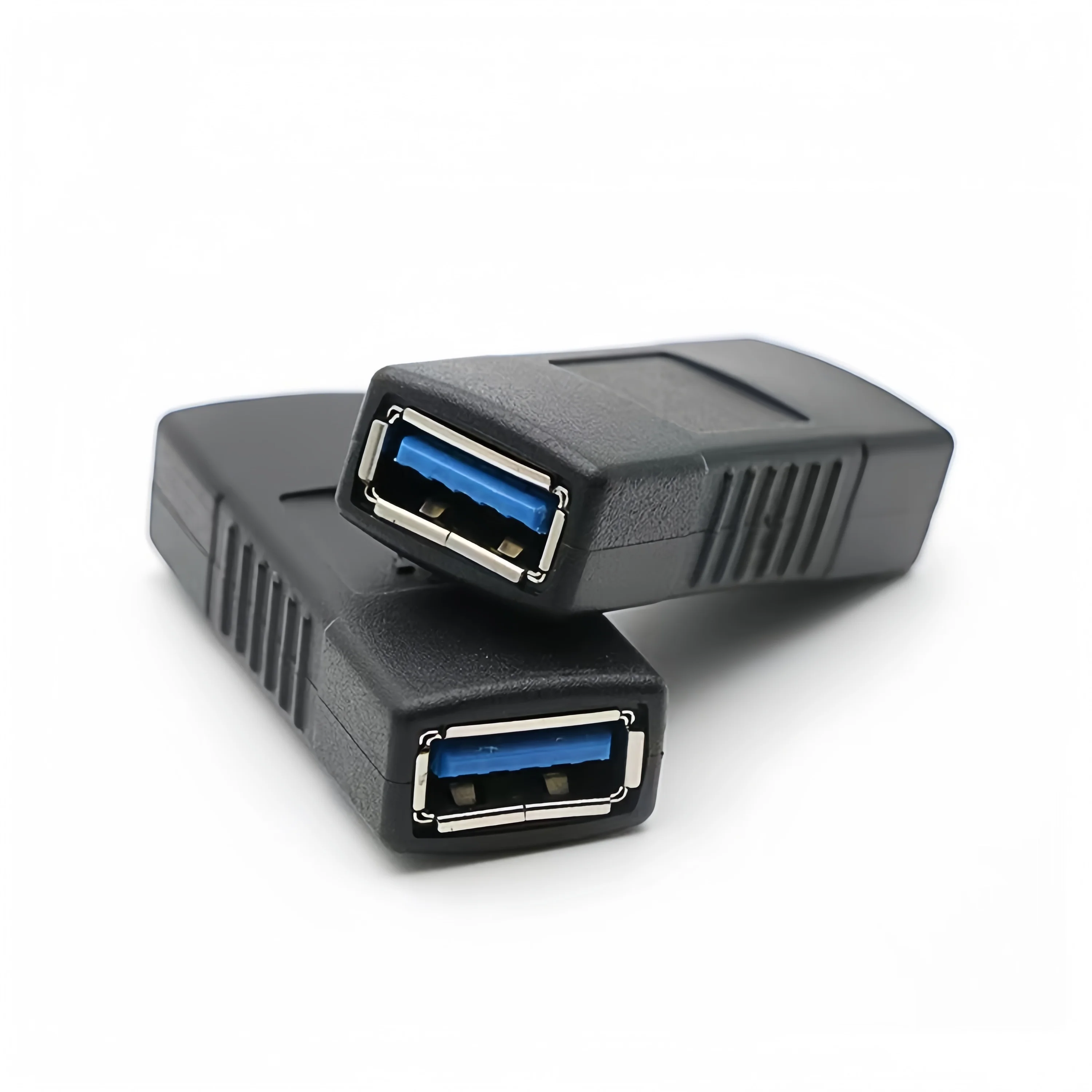 10PCS Super Speed USB 3.0 Coupler Adapter Type A Female-to-female Bridging Extension Connector