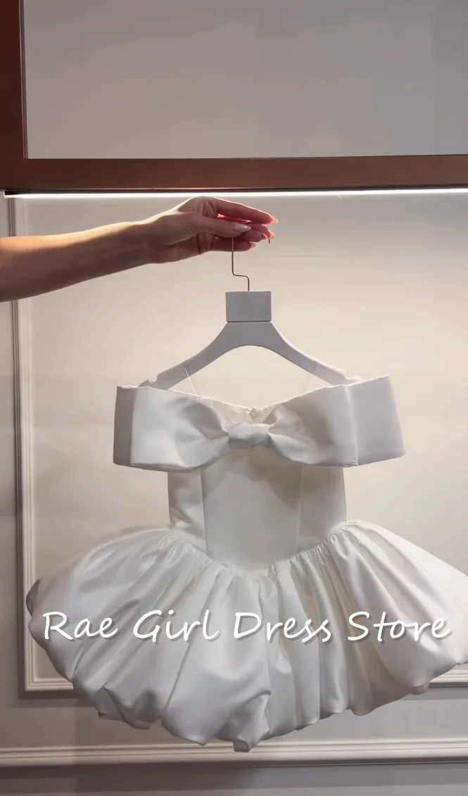 robe-blanche-a-epaules-denudees-pour-demoiselle-d'honneur-robe-courte-en-satin-bouffante-de-style-a-line-pour-mariage-anniversaire-concours-de-beaute-robes-formelles-personnalisees