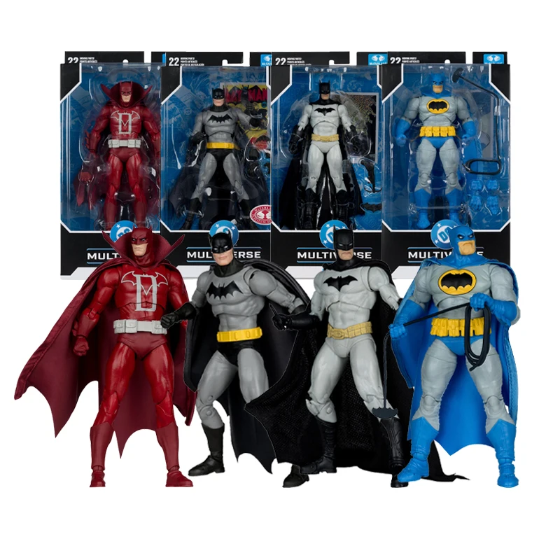 Mcfarlane Toys DC Multiverse Batman Deadman Knight/New 52/Batman 1/Dark Knight Returns Figura de Acción de 7 Pulgadas Modelo Muñeco Kit de Garaje