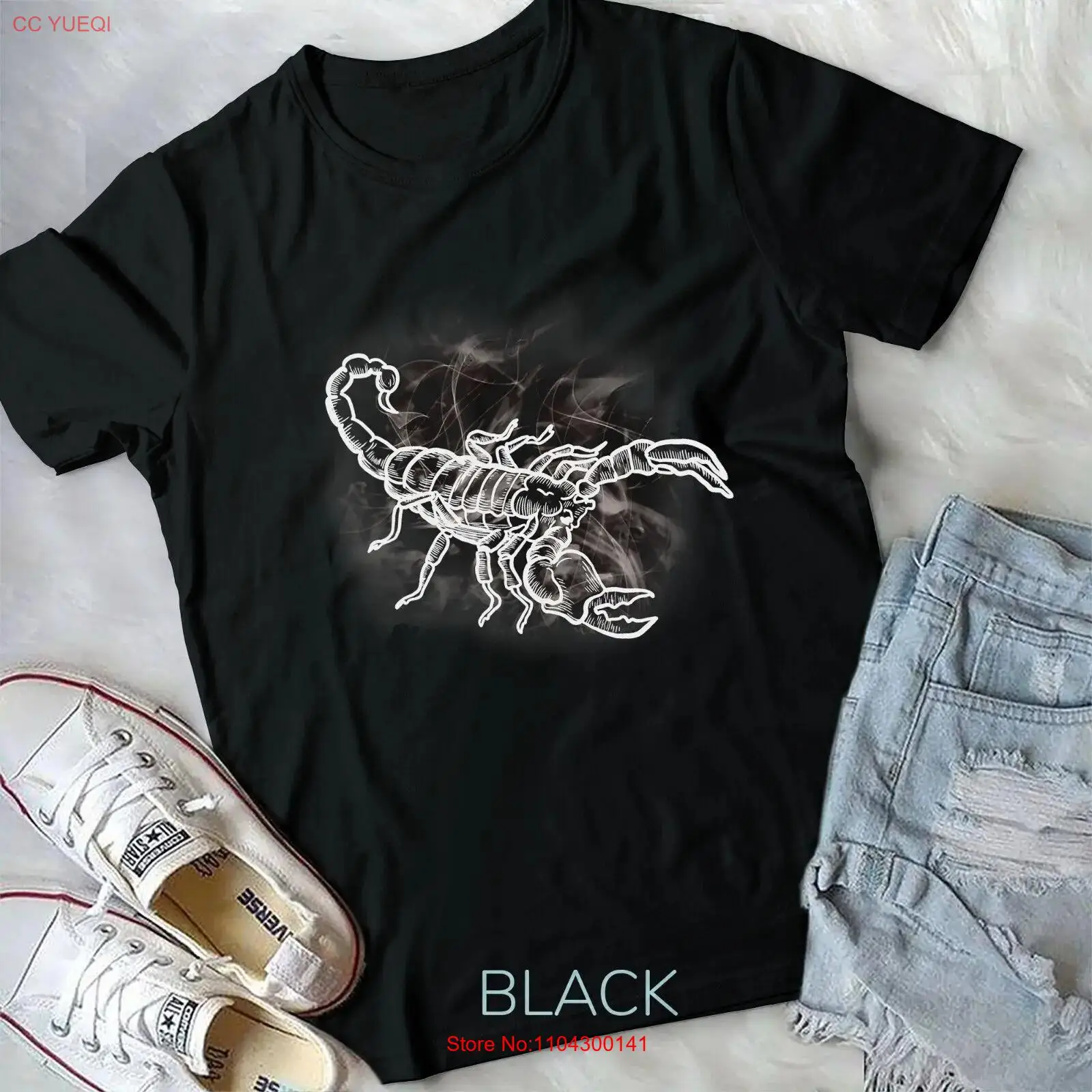 Scorpion Shirt Stylish Scorpions Lover Gift Scorpio Zodiac Unisex T-shirt