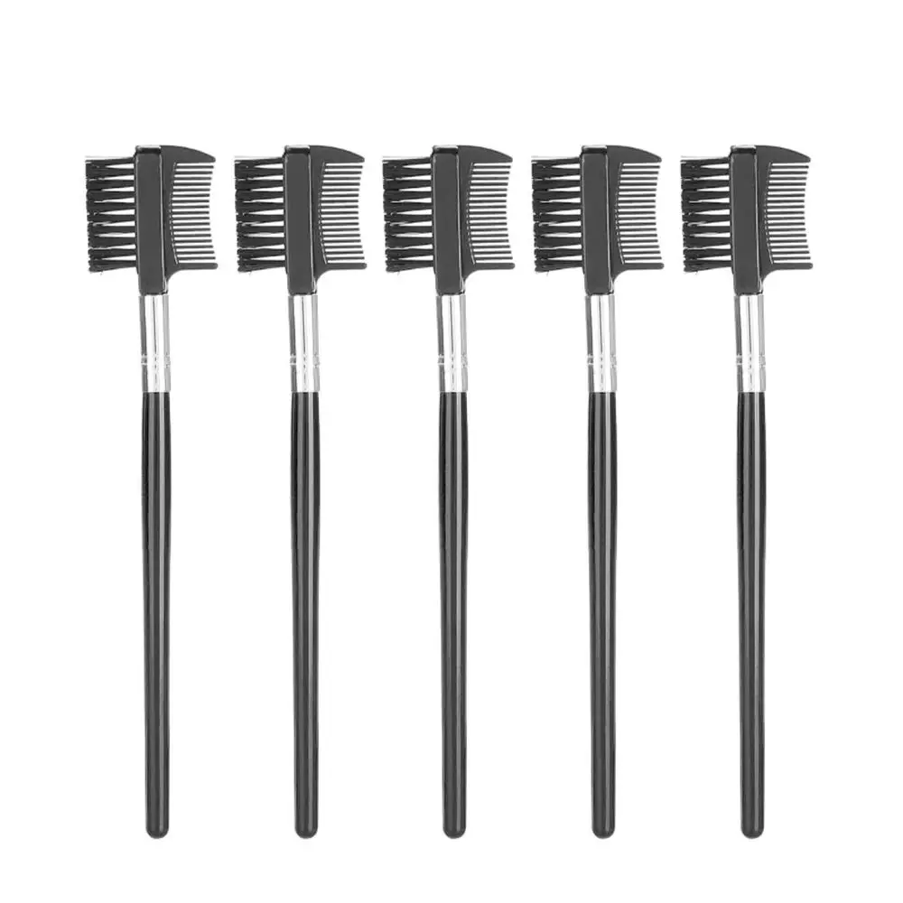 

ARLANY УФ-кисть для наращивания волос, 5 шт., 3 в 1, кисть для бровей, расческа для макияжа ресниц, кисть для бровей, расческа для ресниц