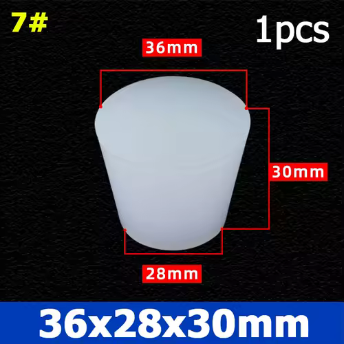 1-10pcs Food Grade Silicone Bottle Stopper Solid Rubber Plug Dia 8-110mm Hight 11-53mm For Wine Bottle Test Tube Glass Container - Image 41