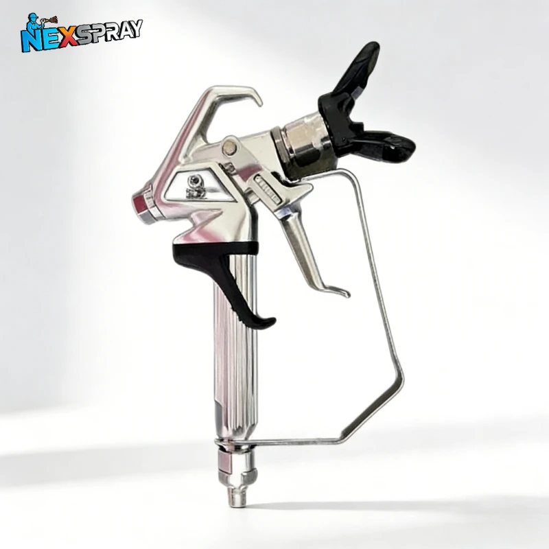 3600PSI High Pressure Paint Pistol for House Painting RX-80 Airless Paint Spray Gun with Nozzle Guard for Pump Sprayer
