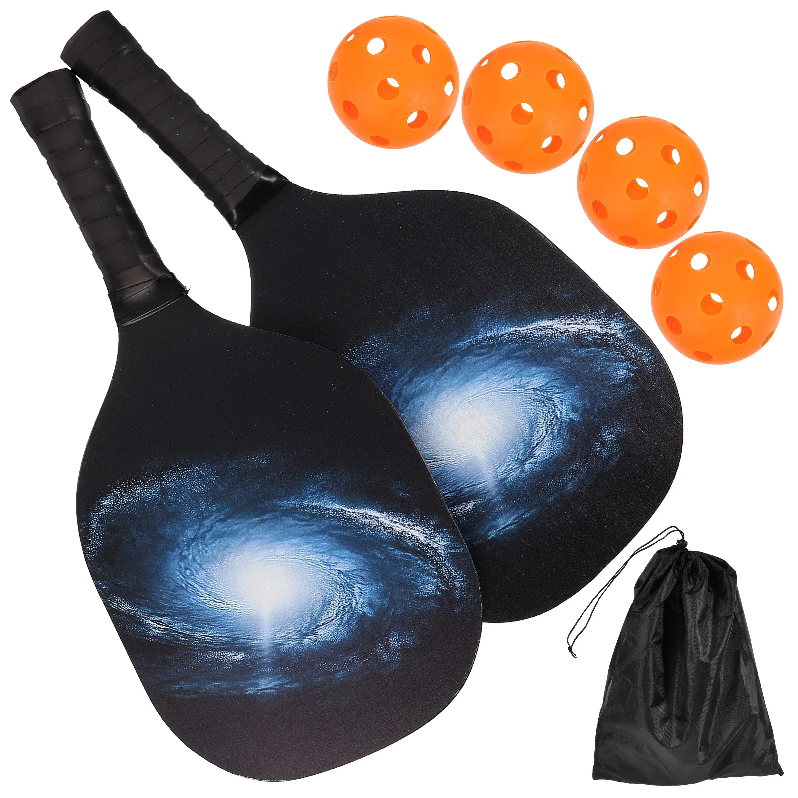 1Set Pickleball Paddle Hole Ball Kit Draagbare Outdoor Antislip Grip Paddle Lichtgewicht Sportoefenbenodigdheden