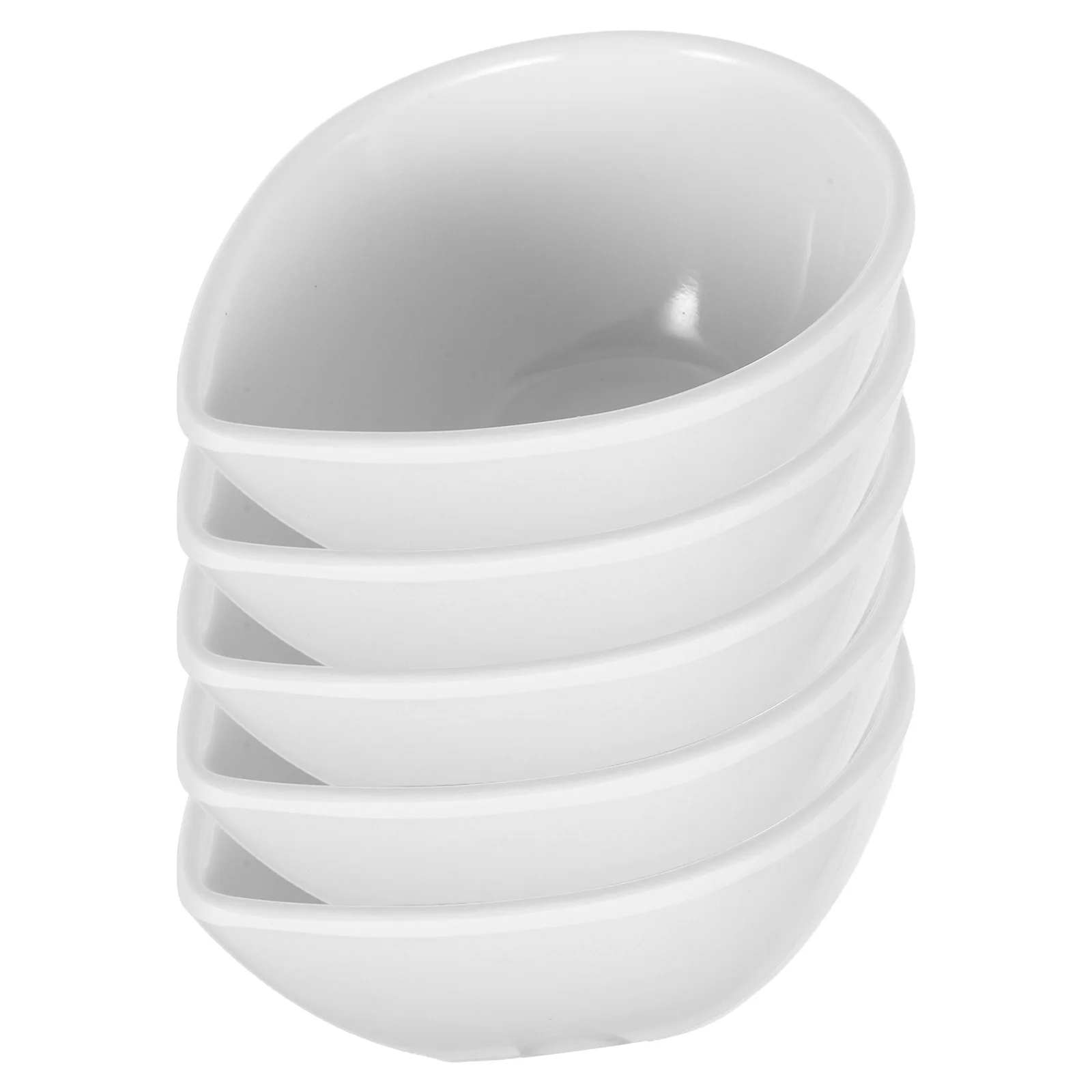 5pcs Small Sauce Household Dipping Bowl Pickle Storage Seasoning Dish For Hot Pot Appetizer Serving Condiment Container