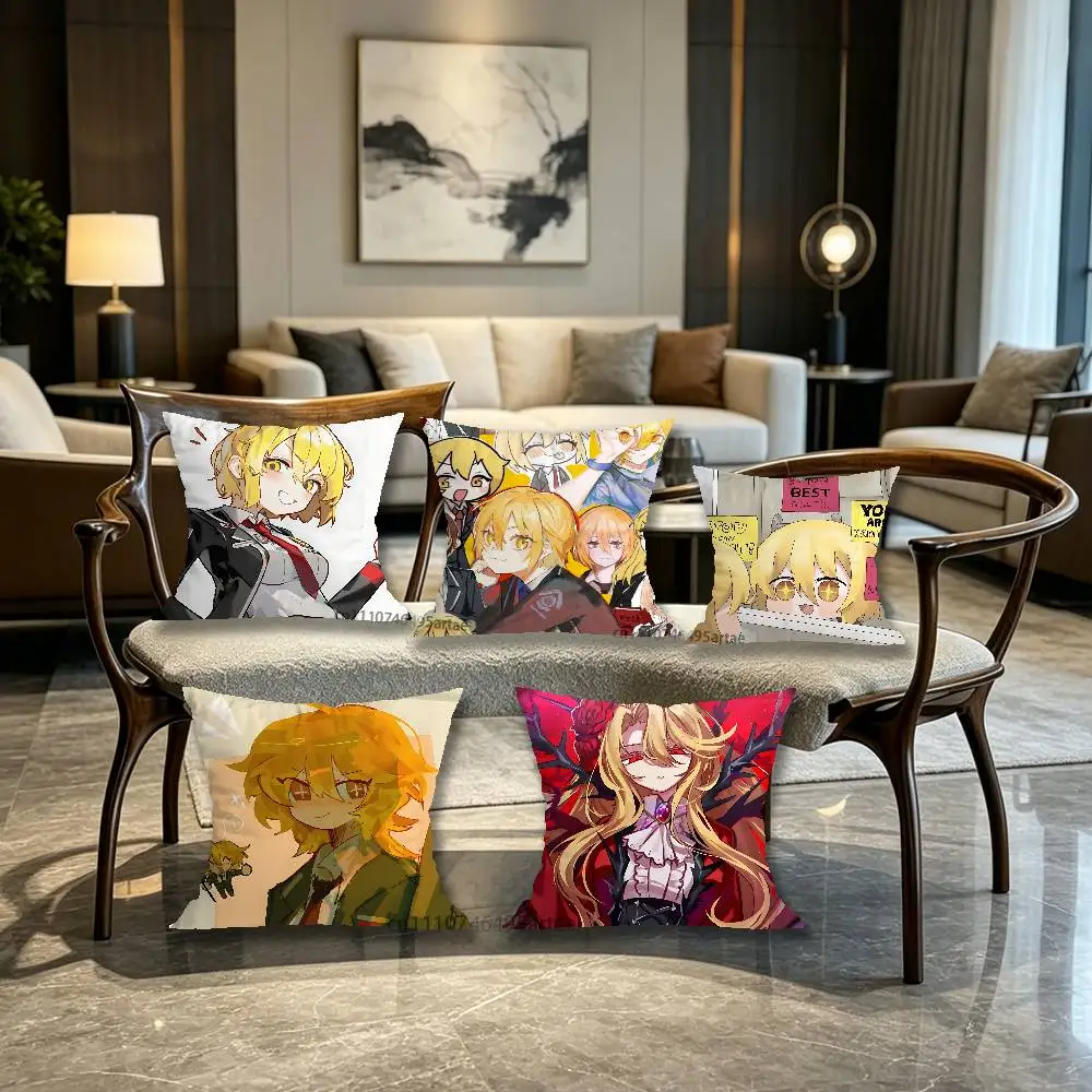 L-Limbus C-Company Reflective Pillow Case Living Room Sofa Cushion Cover Suitable For Home Bedroom Room Decoration