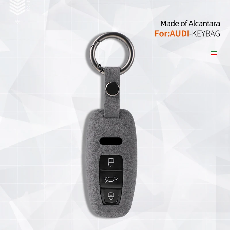 

Чехол для автомобильного ключа для Audi Q8 RSQ8 A6 C8 S6 RS6 A7 S7 RS7 A3 8Y A8 D5 RS E-tron GT Q4 Q7 Чехол для автомобильного ключа Аксессуары