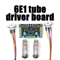 6E1 tube driver board kit dual-channel fluorescent level indicator drive amplifier Volume Indication Preamp DIY Audio DC 12V