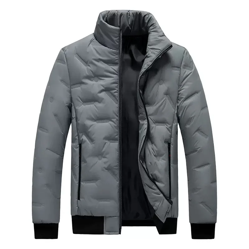 

Autumn and Winter New Thickened Warm Windproof Cotton-Padded Jacket Men's Casual Loose Sports Large Size High Quality Coat M-8XL