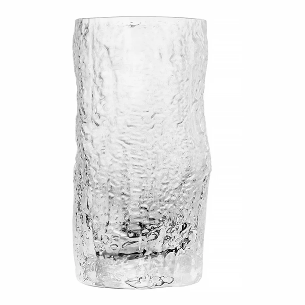 

Japanese Tree Pattern Glass Exquisite Water Cup Transparent Juice Milk Drinking Glass for Home Office Bar Juice Cup
