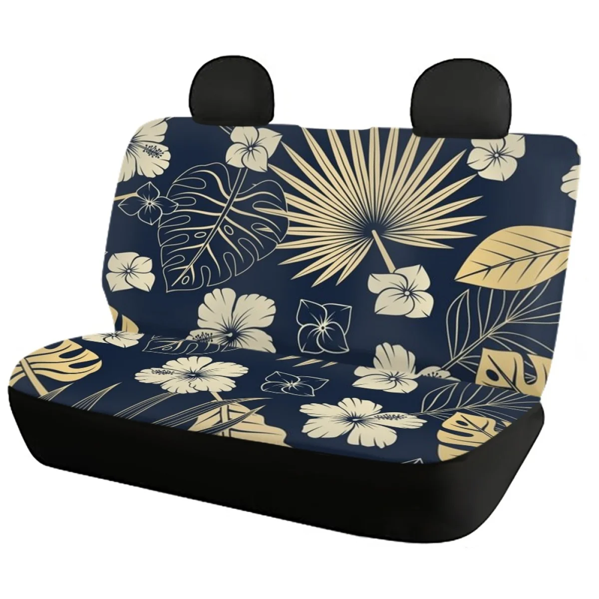 Car Seat Covers Tropical Monstera Front and Back Seat Covers Decor Acessaries Universal Fit  Most of Vehicles Sedans Truck