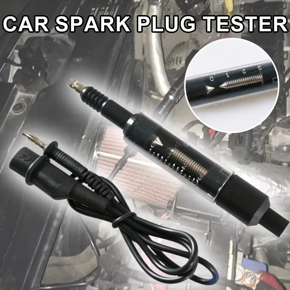 

Тестер автомобильных свечей зажигания, диагностический инструмент для системы зажигания, инструмент для ремонта большинства автомобилей, регулируемый, T9H7