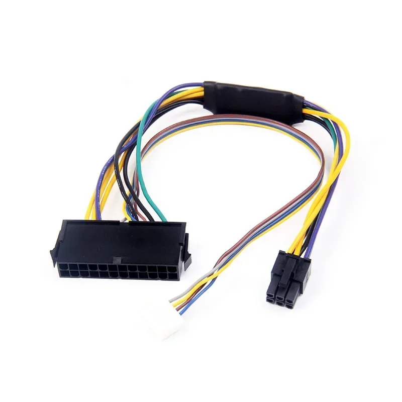

Modular Power Supply Cable Adapter ATX Main 24 Pin Female To 6 Pin Male Connector for HP Elite 8100 8200 8300 800G1 30CM