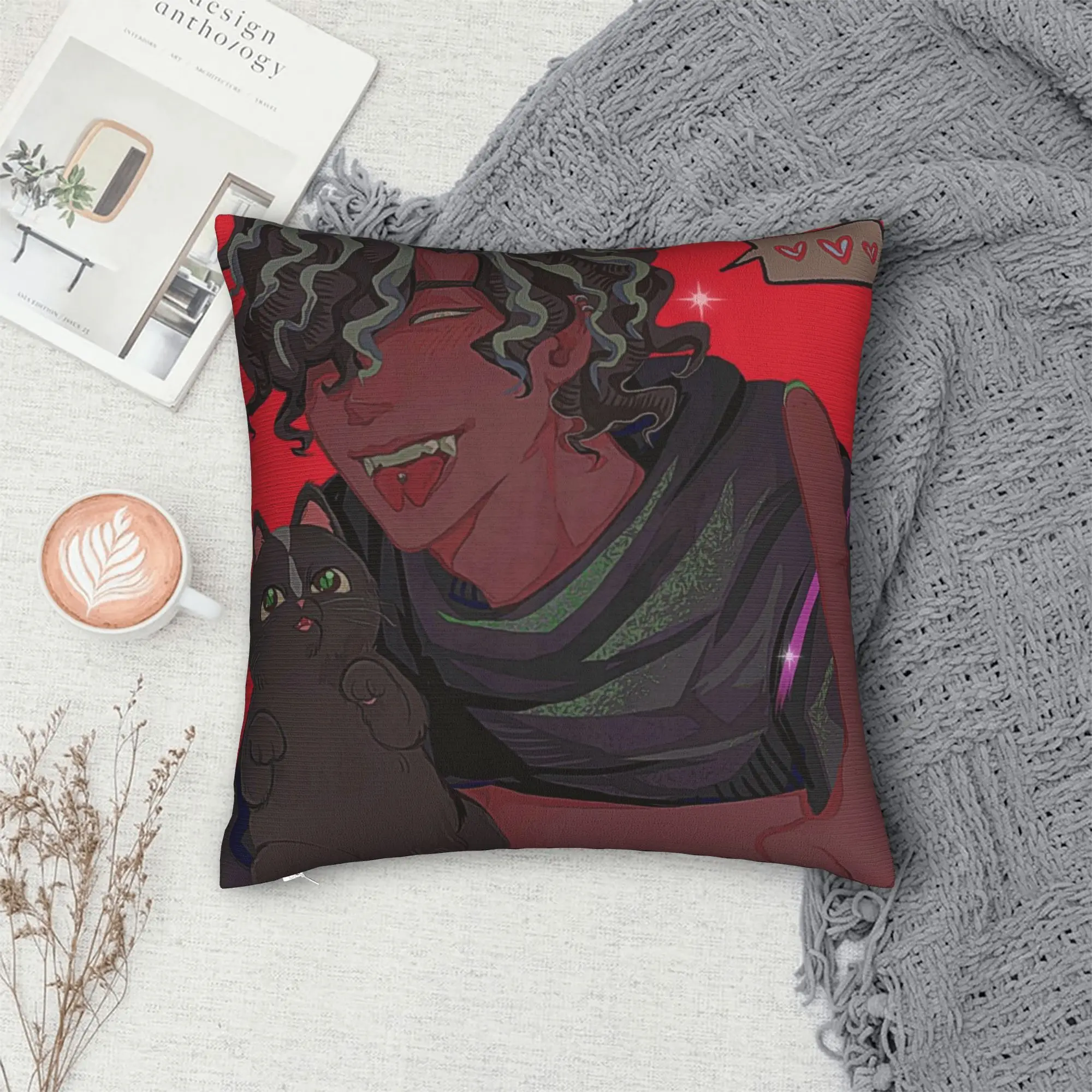M-Micah Yujin E-ERROR143 Pillow Cover  Comfy Cushion Cover Kawaii Pillow Case For Sofa Home Decor