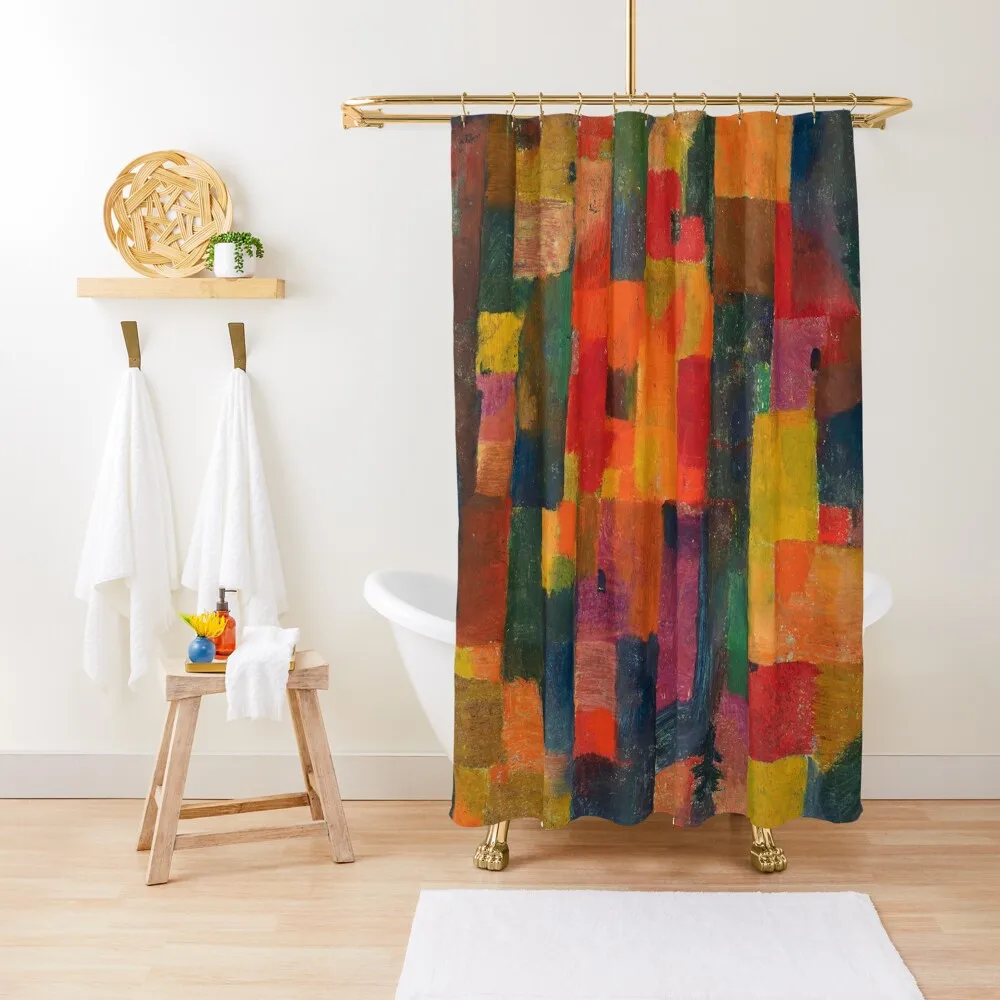 

Paul Klee - No Title - Ohne Titel Shower Curtain Shower For Bathrooms For Bathrooms Shower Set Cute Curtain