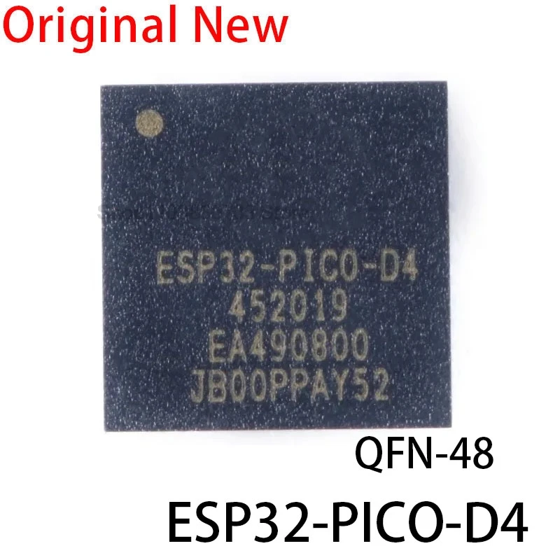 ESP32-PICO-D4 QFN-48 Dual-core WiFi BLE Bluetooth-compatible MCU Wireless Transceiver Chip ESP32 PICO D4