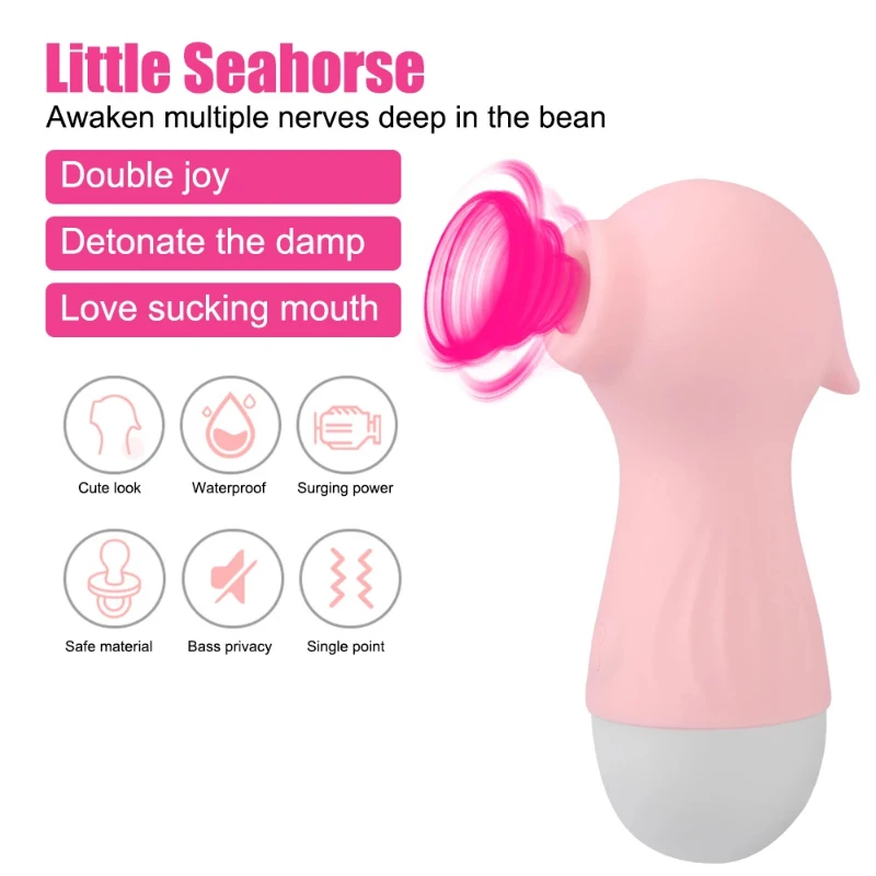 Sexy Seepferdchen Sex Saugen Spielzeug Für Frauen Vibratoren Nippel Sauger Klitoris Saugt Vaginal Anal Stimulator Weibliche Masturbator Waren
