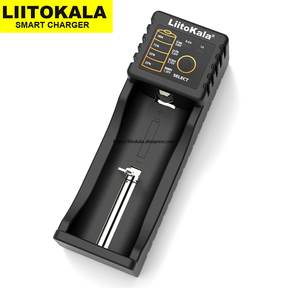 Liitokala Lii-100B 1.2v 3.7v 3.2V 3.85V AA /AAA 18650 18350 26650 10440 14500 16340 25500 NiMH lithium battery Smart charger