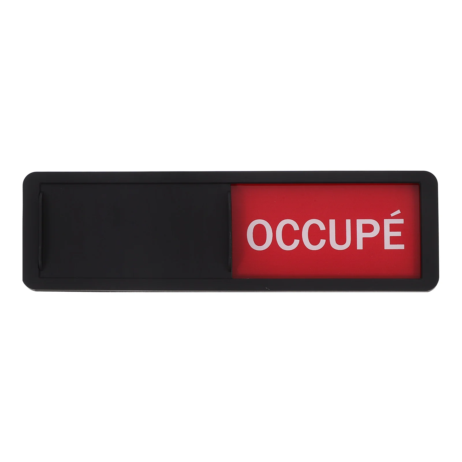 

Знак переключателя состояния для раздвижной двери, конференц-зала, офиса, ванной комнаты, в использовании, вакантные знаки конфиденциальности, высокая видимость, простое обслуживание